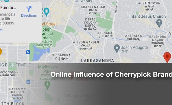 online influence of Cherrypick Brand