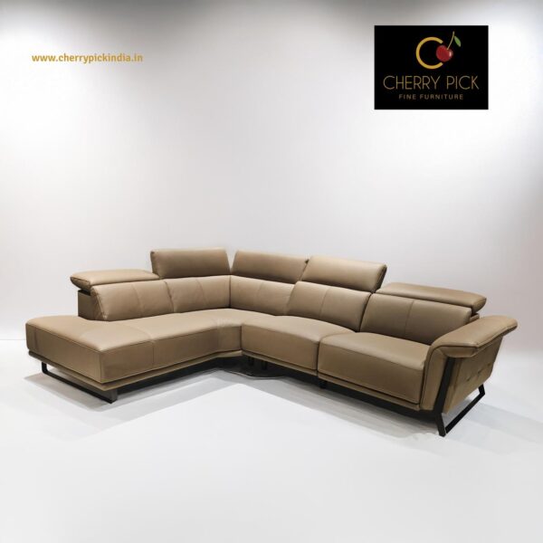 3 SEATER LEATHER SOFA