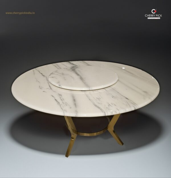 round-marble-table-with-lazy-suzy-5ft