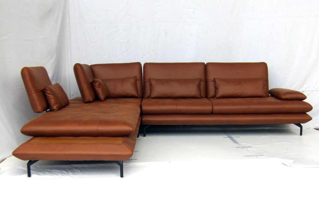 Fabrc-Sofa-cum-Lounger