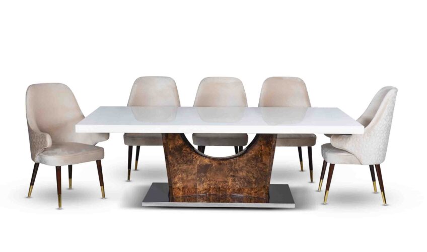 cross base dining set